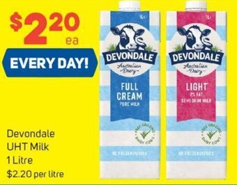 Foodland Devondale UHT Milk 1 Litre offer