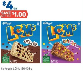 Foodland Kellogg's LCMS 120-138g offer