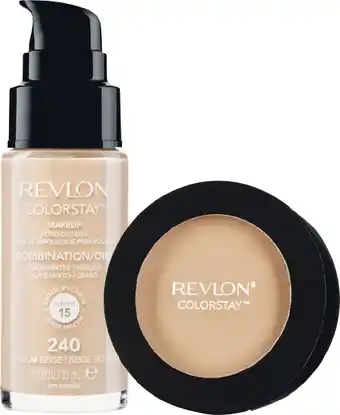 Woolworths Revlon Colorstay SPF15 Medium Beige Foundation 30ml~ or Colorstay Pressed Powder Medium 8.4g offer