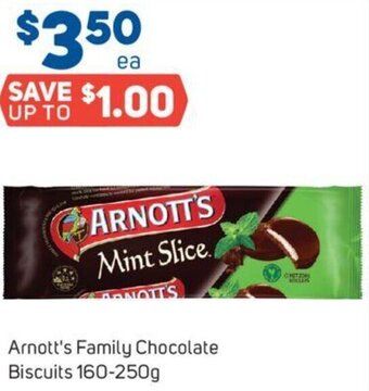 Foodland Arnott's Family Chocolate Biscuits 160-250g offer