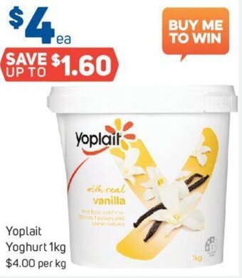 Foodland Yoplait Yoghurt 1kg offer