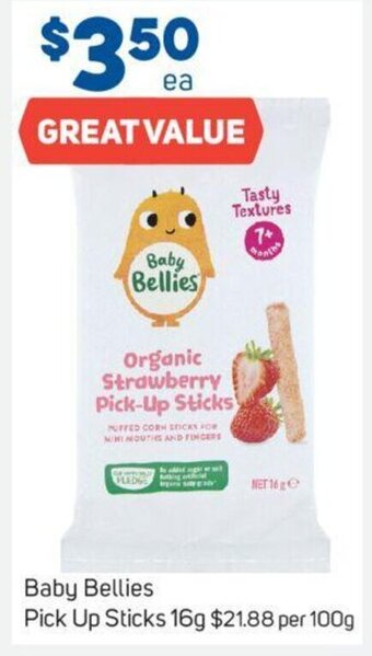 Foodland Baby Bellies Pick Up Sticks 16g offer
