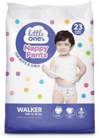 Woolworths Little Oneu2019s Nappy Pants Pk 21-25 offer