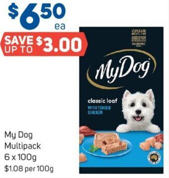 Foodland My Dog Multipack 6 x 100g offer