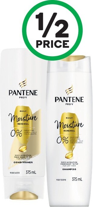 Woolworths Pantene Shampoo or Conditioner 375ml offer