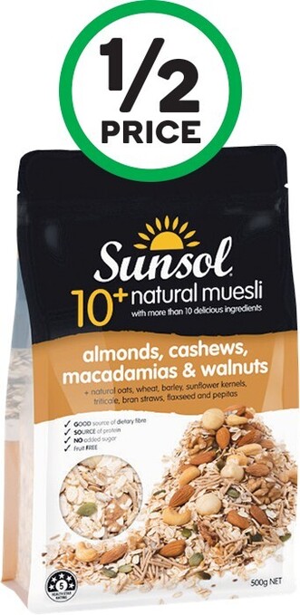 Sunsol Muesli 500g