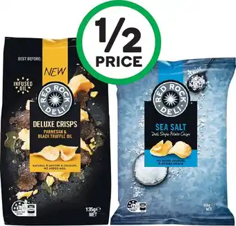 Woolworths Red Rock Deli Chips or Deluxe Crisps 135-165g offer