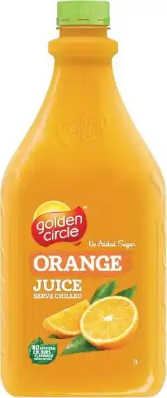 Woolworths Golden Circle Juice 2 Litre u2013 Excludes Golden Circle Pineapple Juice 2 Litre, and Golden Circle 50% Less Sugar Drink 2 Li offer
