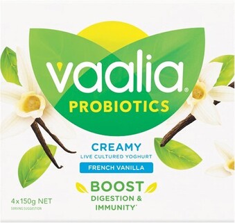 Woolworths Vaalia Yoghurt 4 x 150g u2013 From the Fridge offer