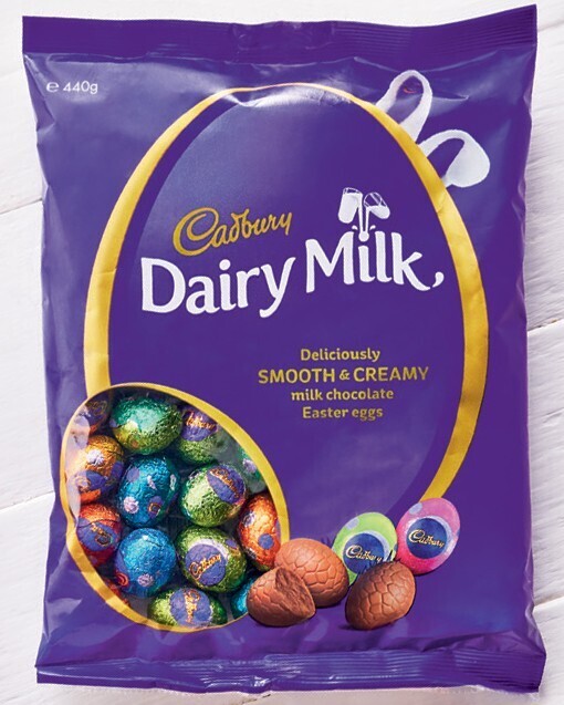 Cadbury Milk Chocolate Solid Eggs Bag 440g offer at Woolworths