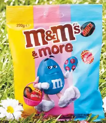 Woolworths Mars M&Mu2019s or Malteser Eggs Bags 220g offer