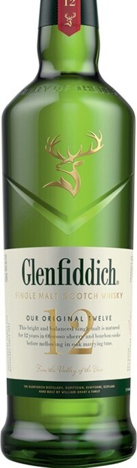 Glenfiddich 12YO Scotch Whisky 700mL
