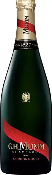 IGA Mumm Cordon Rouge Brut Champagne NV 750mL offer