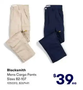 Blacksmith Mens Cargo Pants 82-107