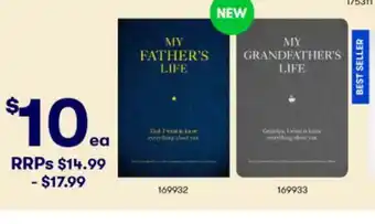 BIG W RRps My Father's Life, My Grandfather's Life offer