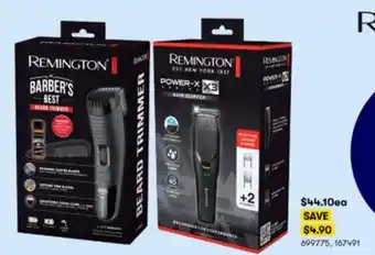 BIG W Remington Barber's Best / Power -X3 offer
