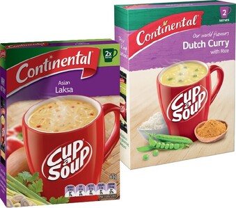 IGA Continental Cup A Soup 2 Serve Selected Varieties offer