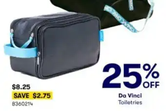 BIG W Da Vinci Toiletries offer