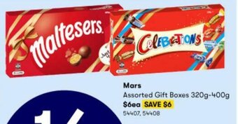 BIG W Mars Assorted Gift Boxes 320g-400g offer