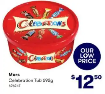 BIG W Mars Celebration Tub 692g offer