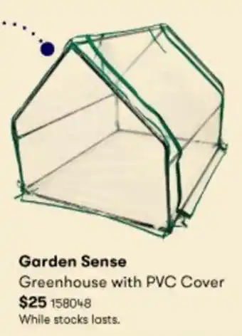 BIG W Garden Sense Greenhouse with PVC Cover offer