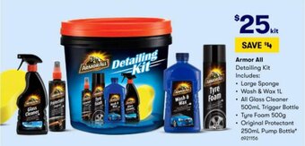 BIG W Armor All Detailing Kit offer