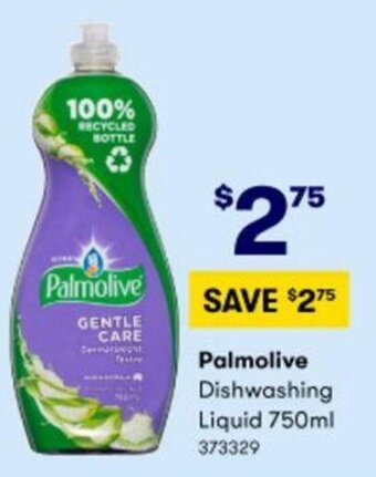BIG W Palmolive Dishwashing Liquid 750ml offer