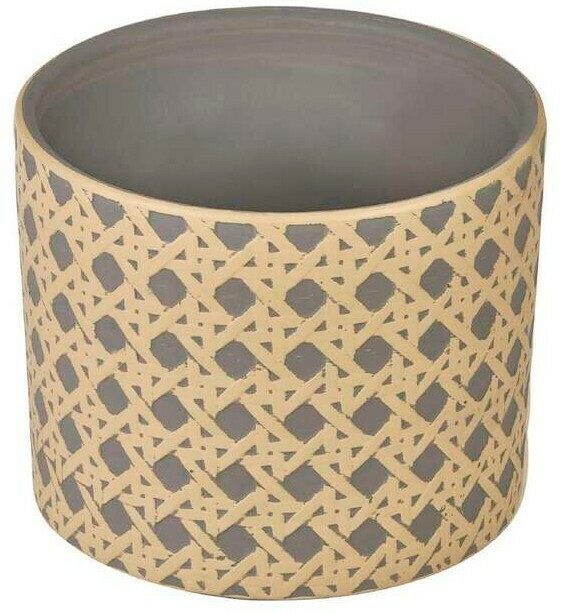 Planter Pot Rattan 12 x 14cm offer at Spotlight