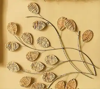 30% off Woven Leaf Wall Hanging 66 x 80cm