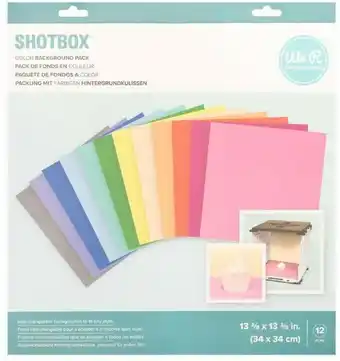 Spotlight 20% off We R Memory Keepers Background 12 Pack offer