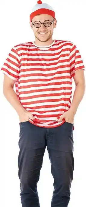 Spotlight Spartys Stripe Man Adult Costume offer