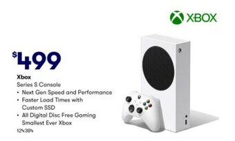 BIG W Xbox Series S Console offer