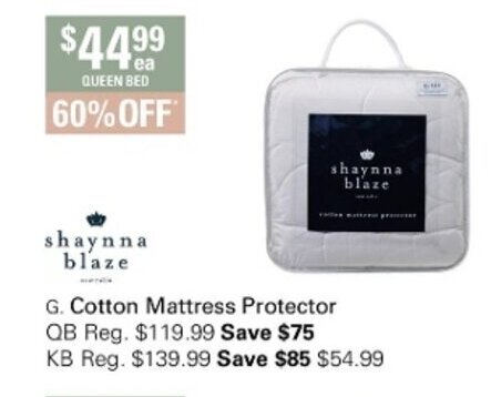 shaynna blaze mattress protector