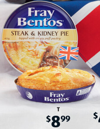 Fray Bentos Steak & Kidney Pie 425g