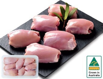 IGA Australian Fresh Chicken Thigh Fillets offer