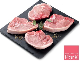 IGA Australian Pork Midloin Chops offer