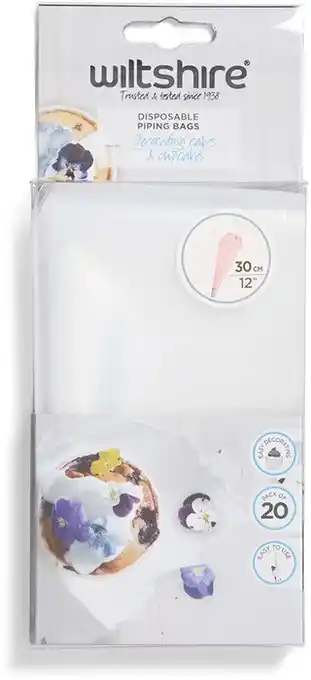 BIG W Wiltshire 20-Pack Piping Bags* offer