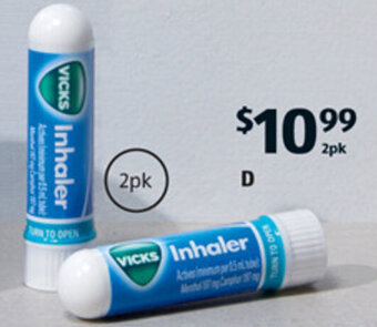 Vicks Inhaler 2pk