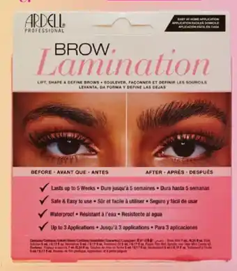 Priceline Ardell Brow Lamination Kit offer