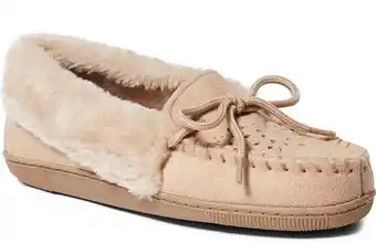 BIG W Brilliant Basics Microsuede Moccasin Slippers offer