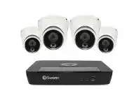 Jaycar Electronics Swann Smart Security NVR Kits with Spotlight - 8 Ch 4 x 4K Cameras without Spotlights offer