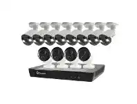 Jaycar Electronics Swann Smart Security NVR Kits with Spotlight - 16 Ch 12 x 4K Cameras offer