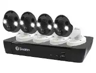 Jaycar Electronics Swann Smart Security NVR Kits with Spotlight - 8 Ch 4 x 4K Cameras offer