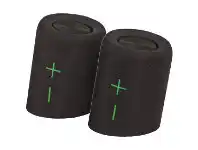 Waterproof Bluetooth® Speakers - 360° Surround Sound 2-in-1 15WRMS