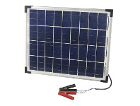 12V Solar Panels with Clips - 20W