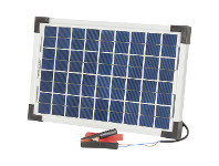 12V Solar Panels with Clips - 10W