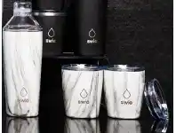 Smokemart & GiftBox Swig Shaker Set - Marble offer