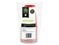 Foodworks Best Buy Red Plastic Cup 450ml 20 Pack offer