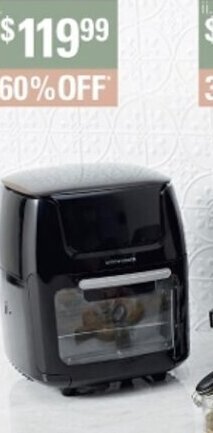 Harris Scarfe Smith+Nobel 12L Air Fryer Oven Black offer