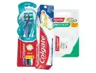 Foodworks Colgate Toothpaste 95/200g, Toothbrush 1/2 Pack or Dental Floss 100m offer